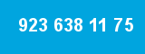 923 638 11 75 923 638 11 75